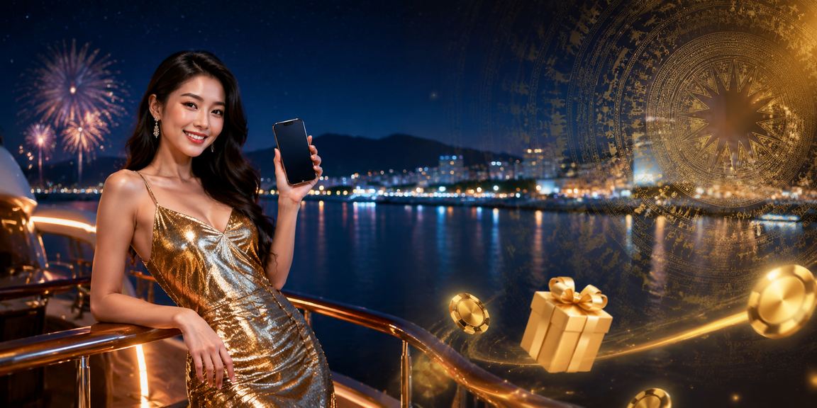 Người chơi ngồi trên bãi biển Vũng Tàu theo dõi Live Casino trên điện thoại vào buổi chiều